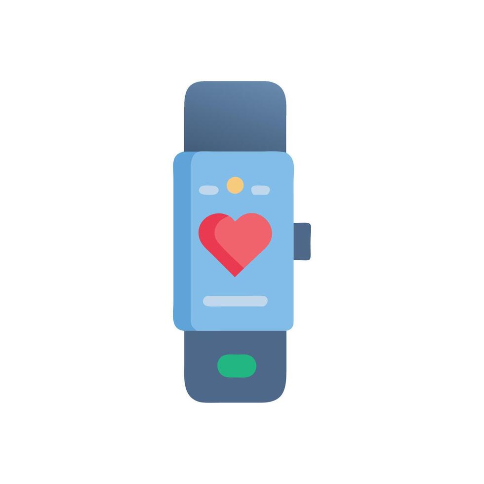 Smart Health Band Device Icon vector