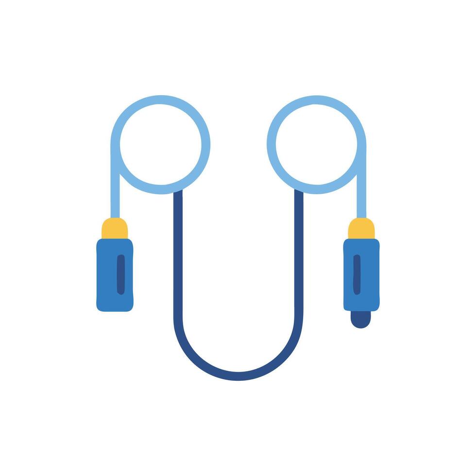 Smart Jump Rope Icon Design vector