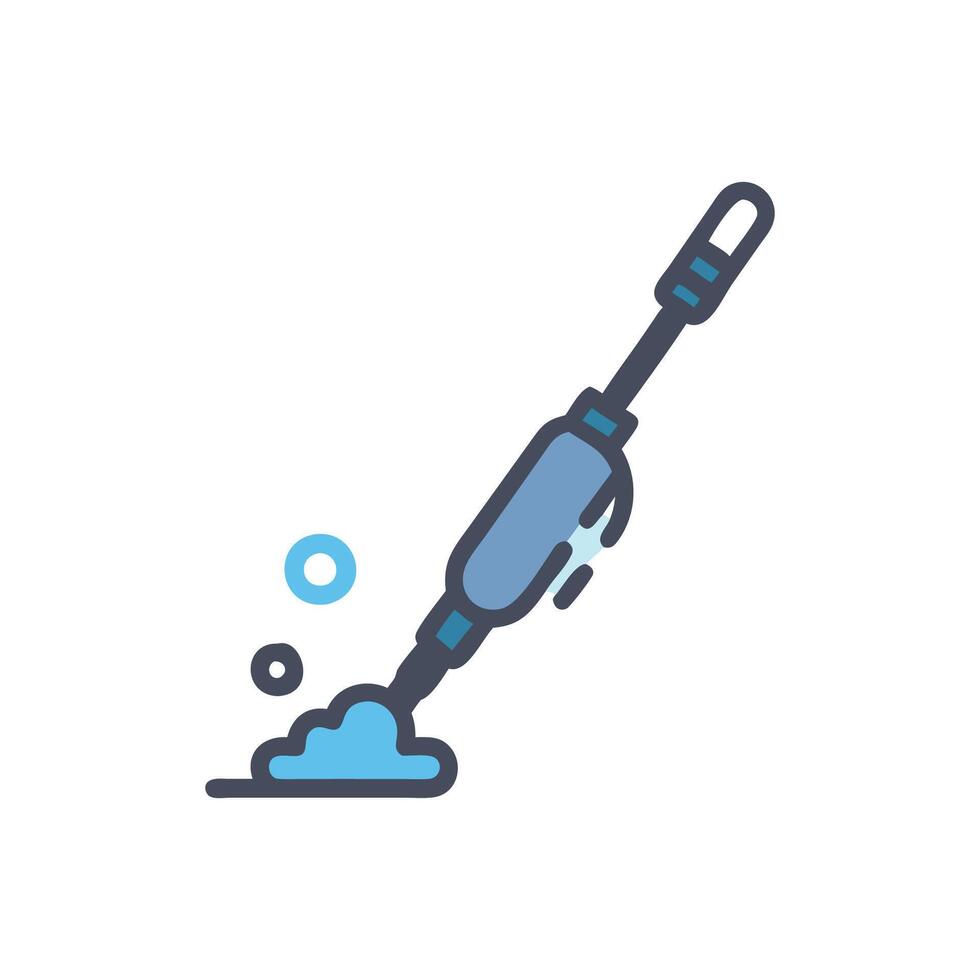 Modern Steam Mop for House vector