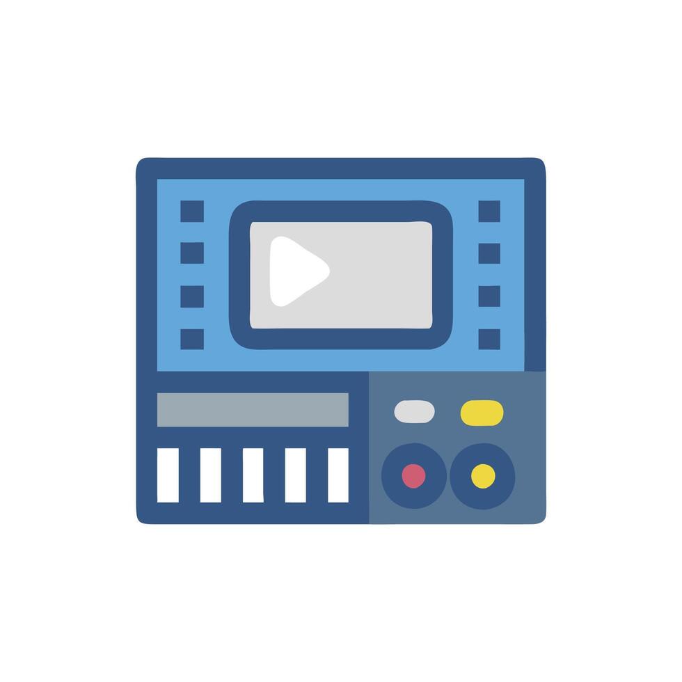 Versatile Editing Console Icon vector