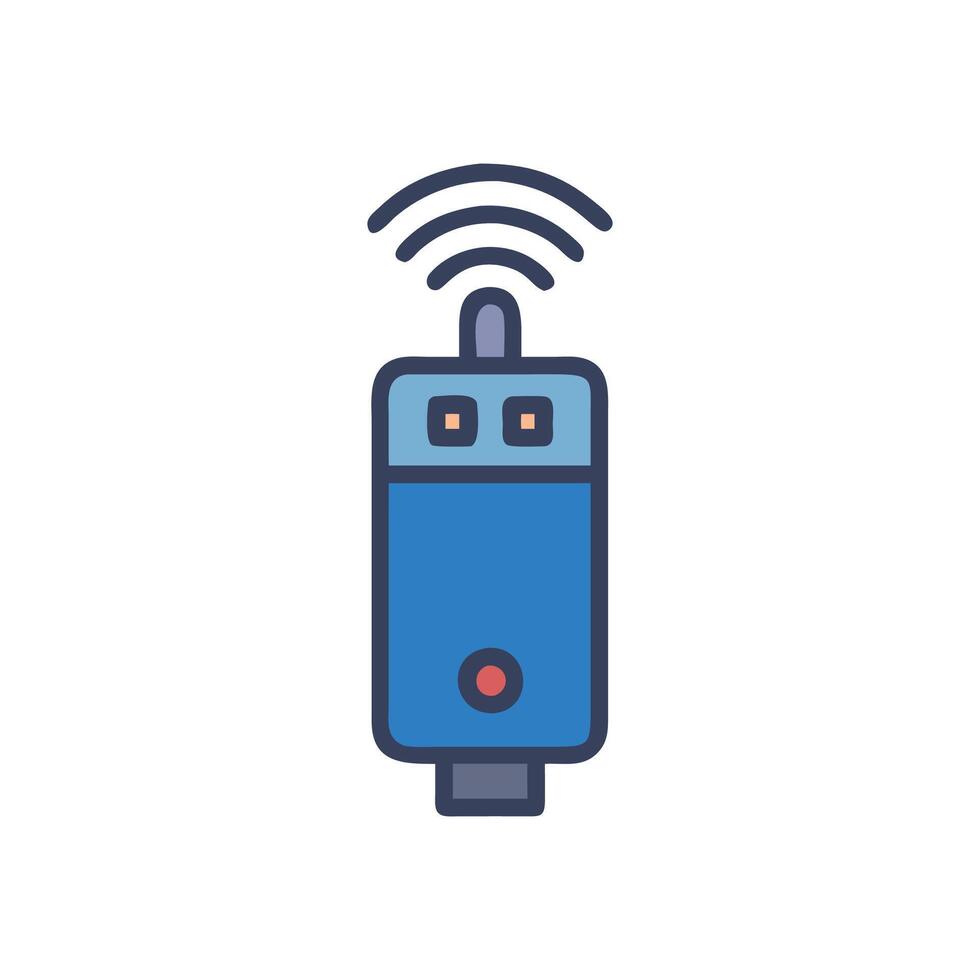 Versatile WiFi Dongle Icon for Use vector