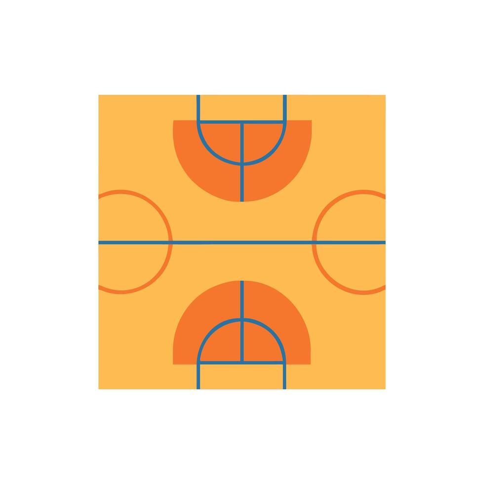 3x3 Basketball Game Icon Design vector
