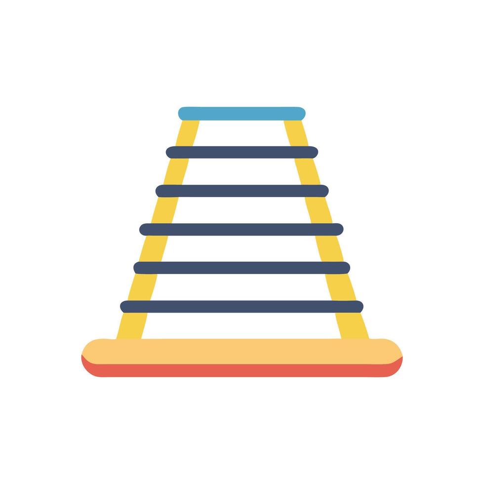 Dynamic Agility Ladder Icon vector