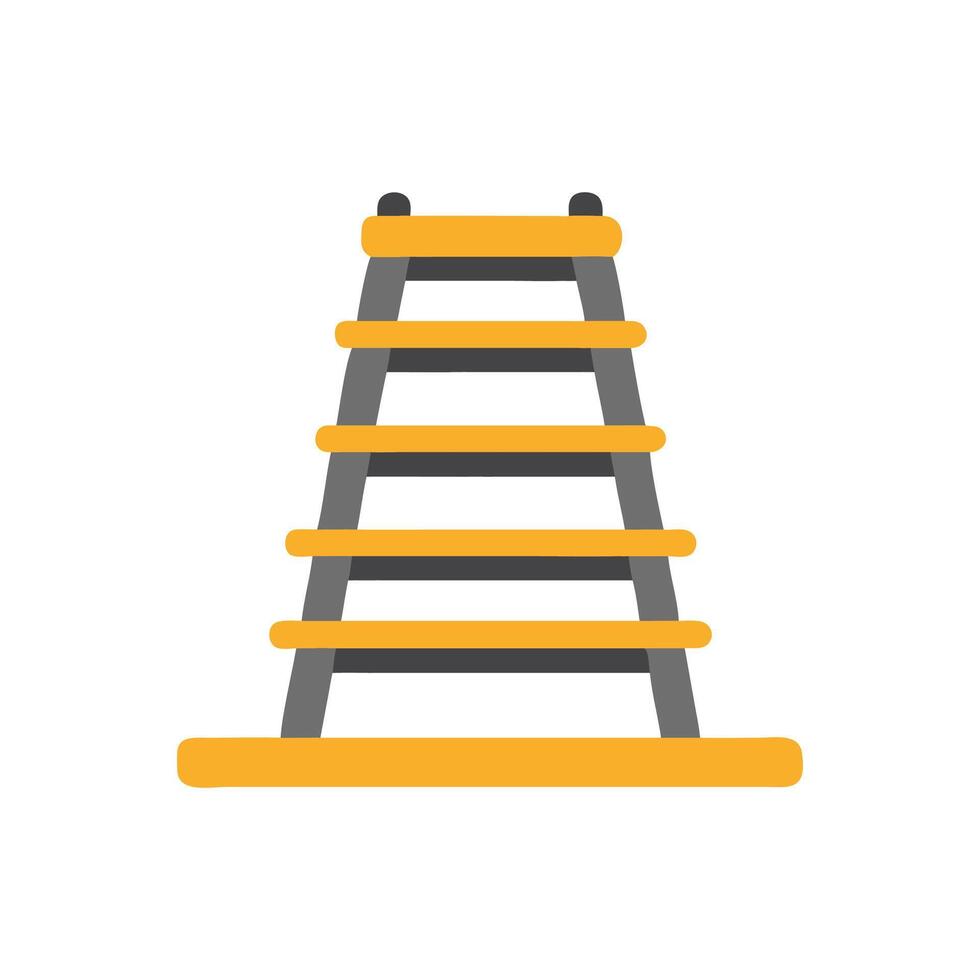Training Icon for Agility Ladder vector