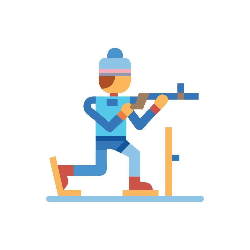 Icon for Biathlon Competition vector