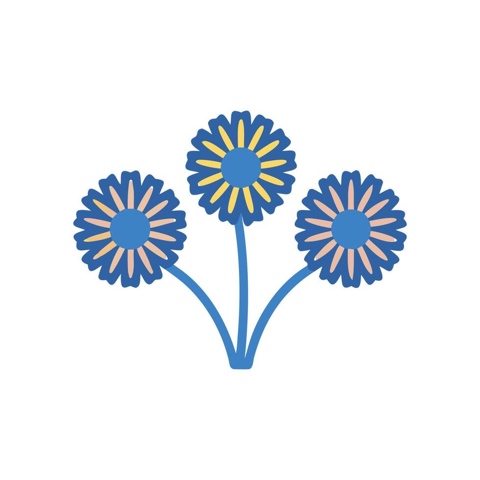 Cheerleading Pom Poms Icon Design vector