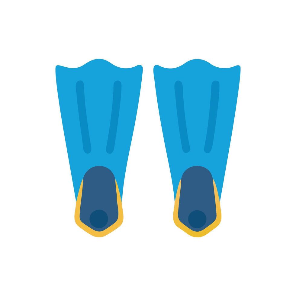 Diving Fins Icon for Sports vector