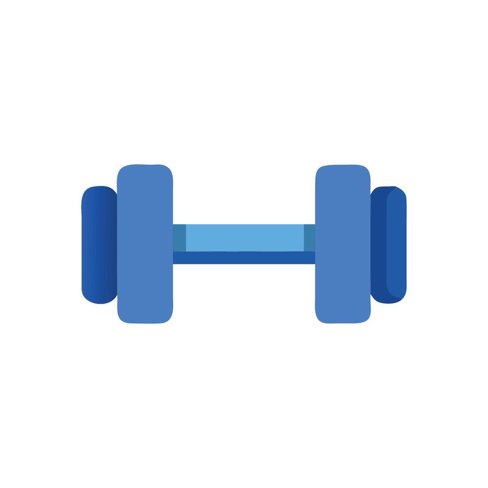 Icon Design for Dumbbell vector
