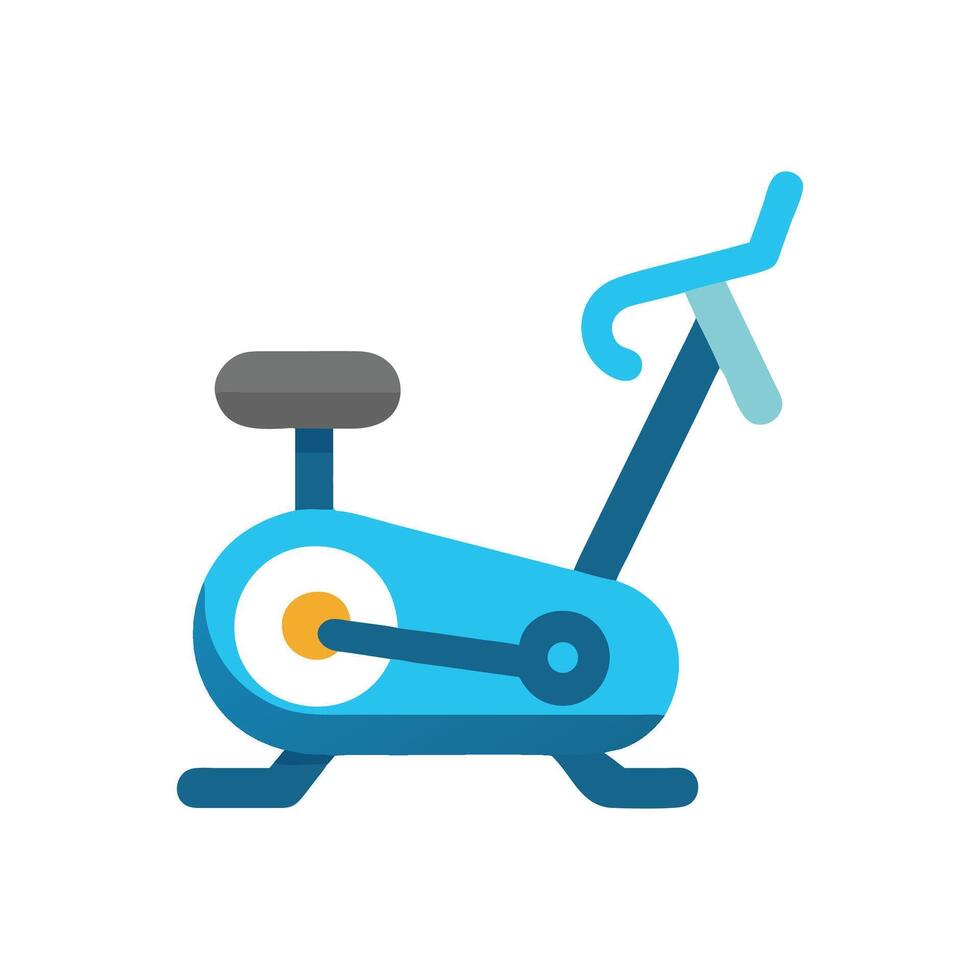 Exercise Bike Icon for Fitness vector