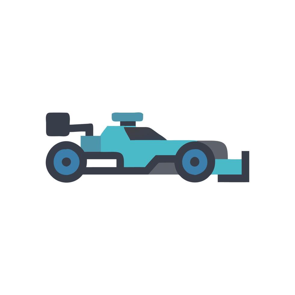 F1 Car Icon for Racing vector