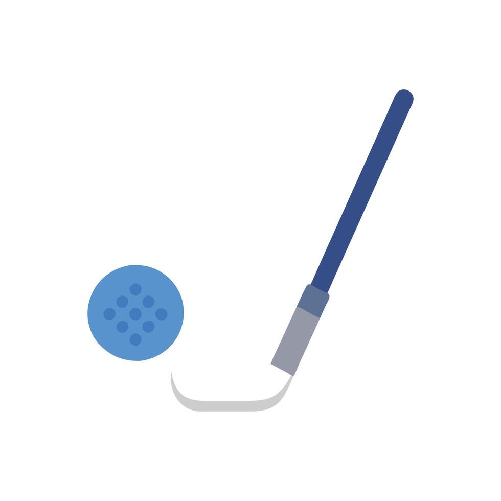 Creative Golf Club and Ball Icon for Design vector