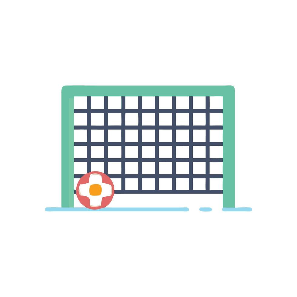 Handball Goal Icon for Sports Design vector