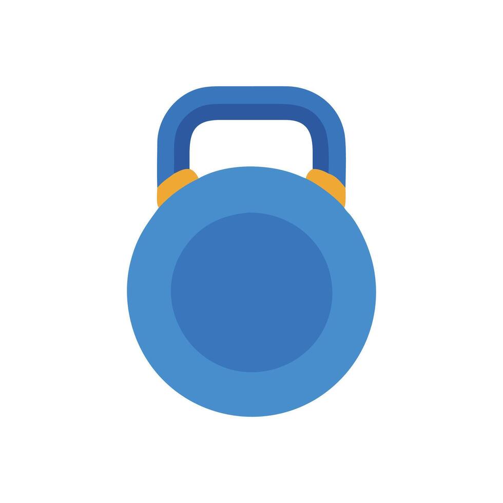 Stylish Kettlebell Icon Design vector
