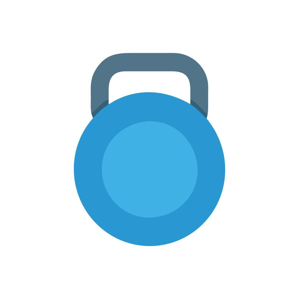 Creative Kettlebell Graphic Design vector