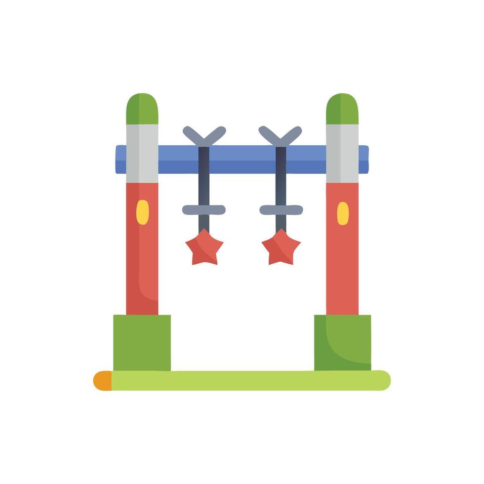Dynamic Ninja Warrior Obstacle vector