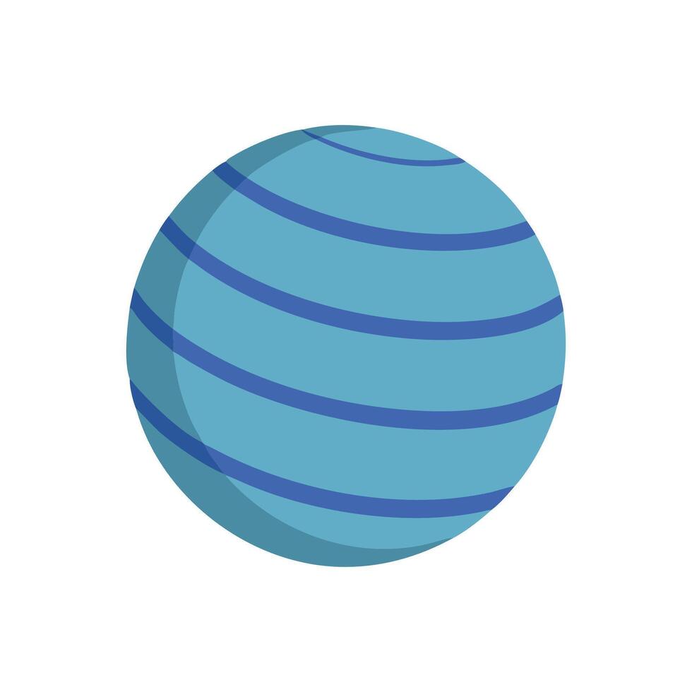 Icon of Pilates Ball for Exercise Routine vector