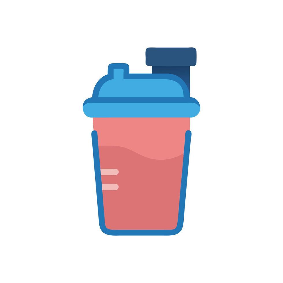 Protein Shake Icon for Health and Fitness vector