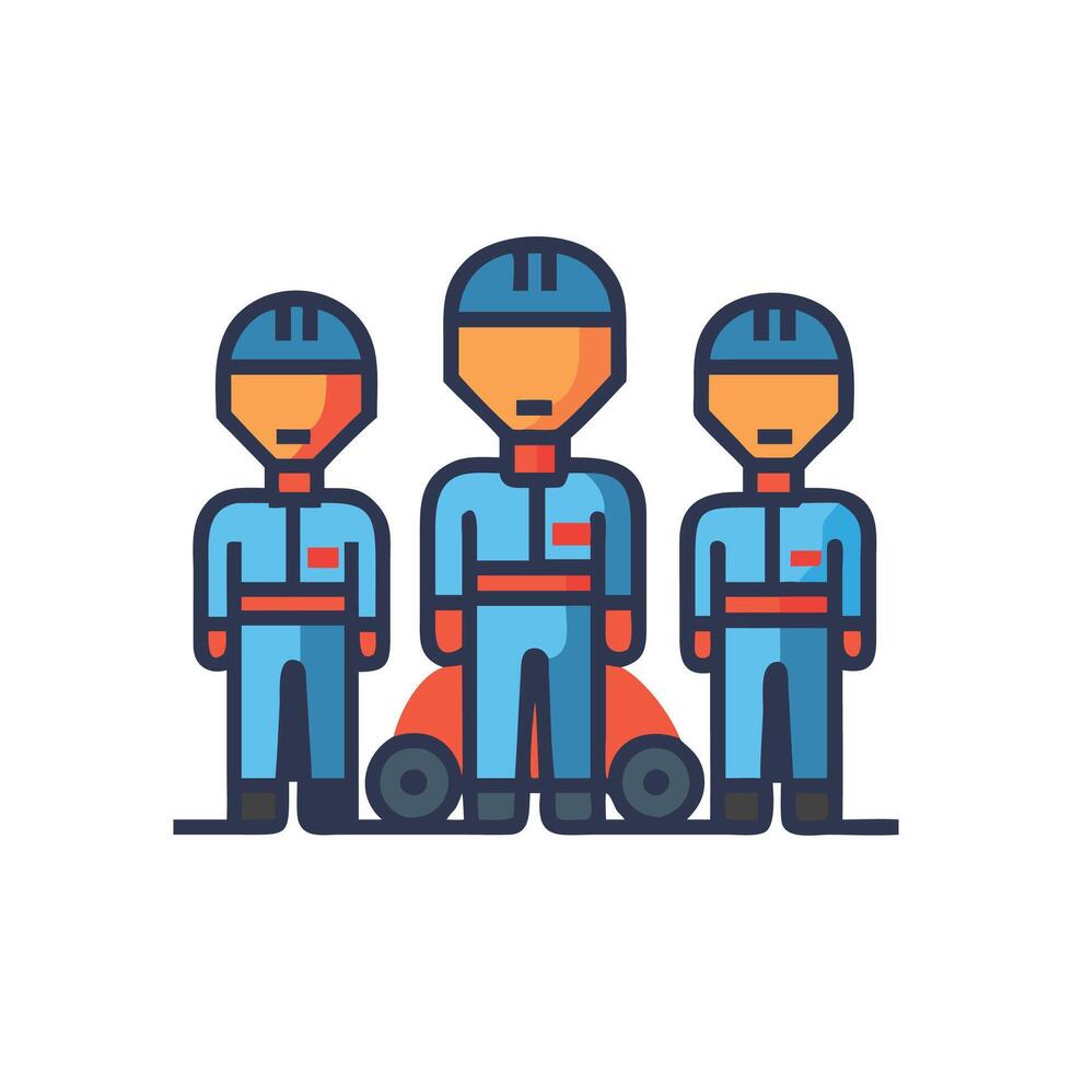 Icon for Racing Pit Crew Activities vector
