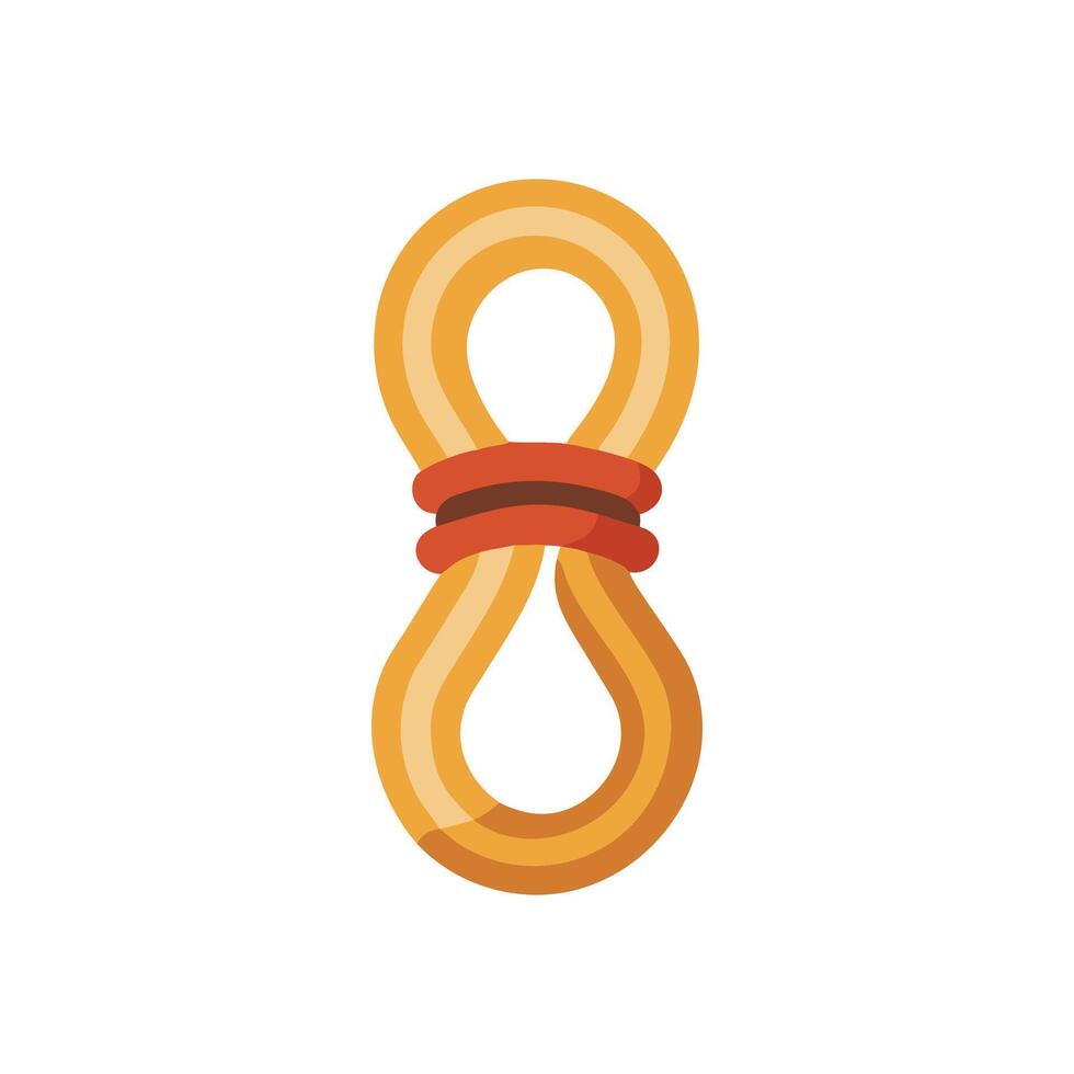 Icon Representation of Rope Climbing Skills vector