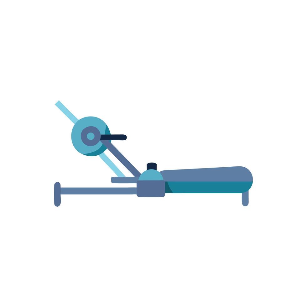 Rowing Machine Icon for Fitness Activities vector