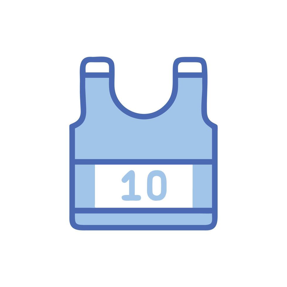 Icon for Running Bib Number Display vector
