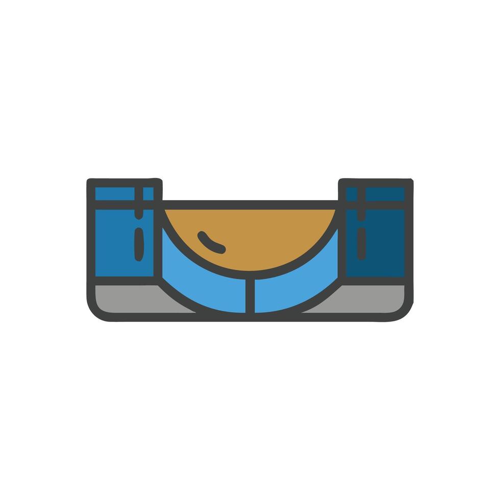 Icon for Skate Park Activities vector