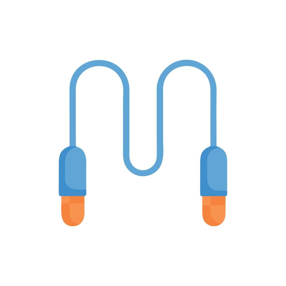 Skipping Rope Icon for Active Lifestyle vector