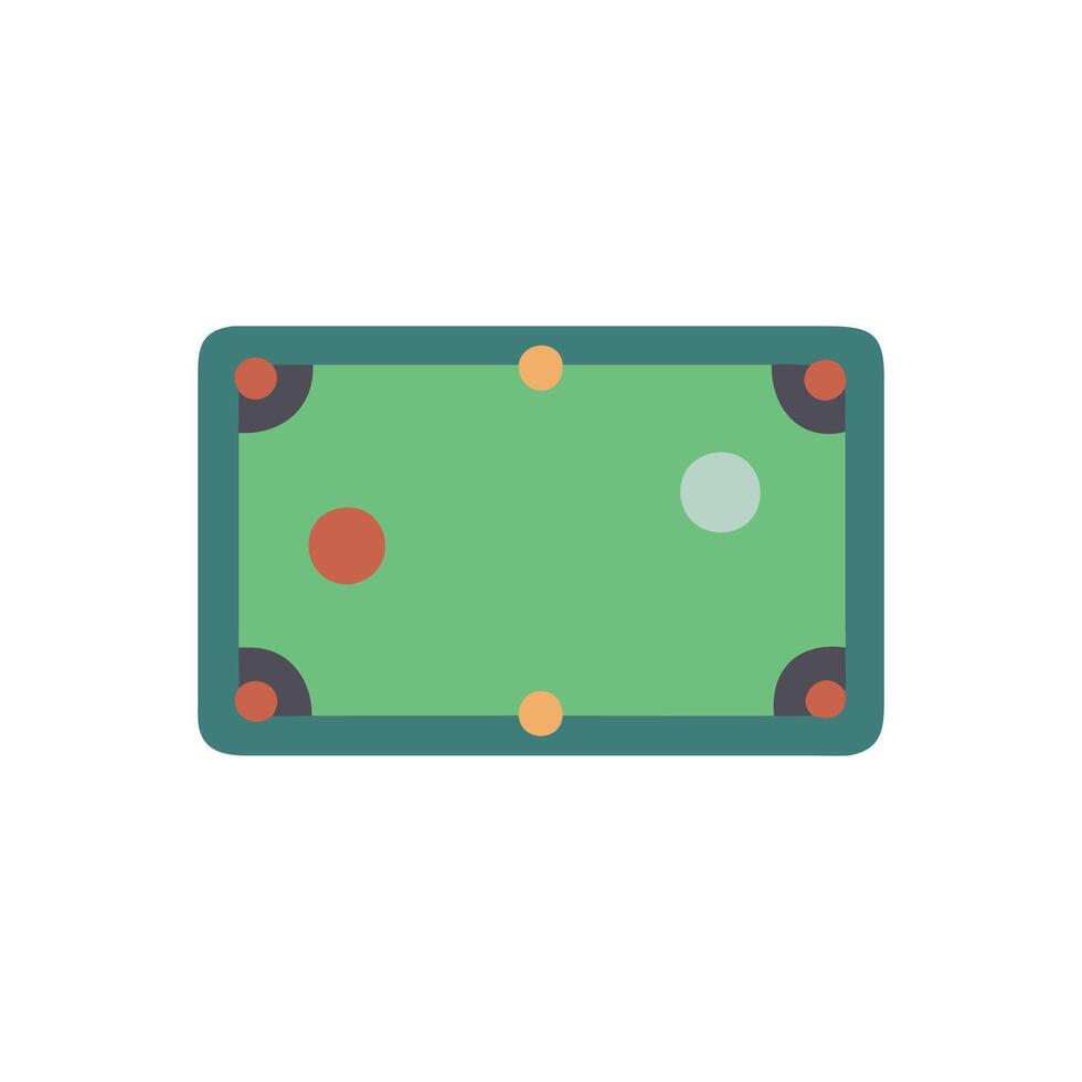 Icon for Snooker Table Sports vector
