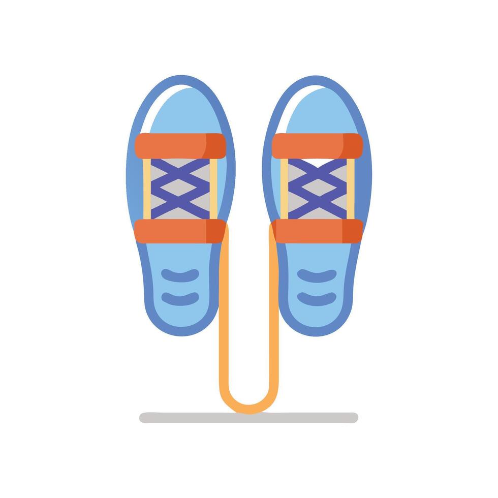 Snowshoeing Icon for Winter Sports vector