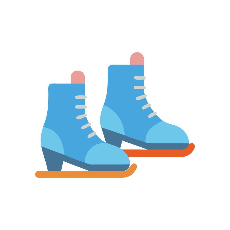 Snowshoeing Icon for Outdoor Winter Fun vector