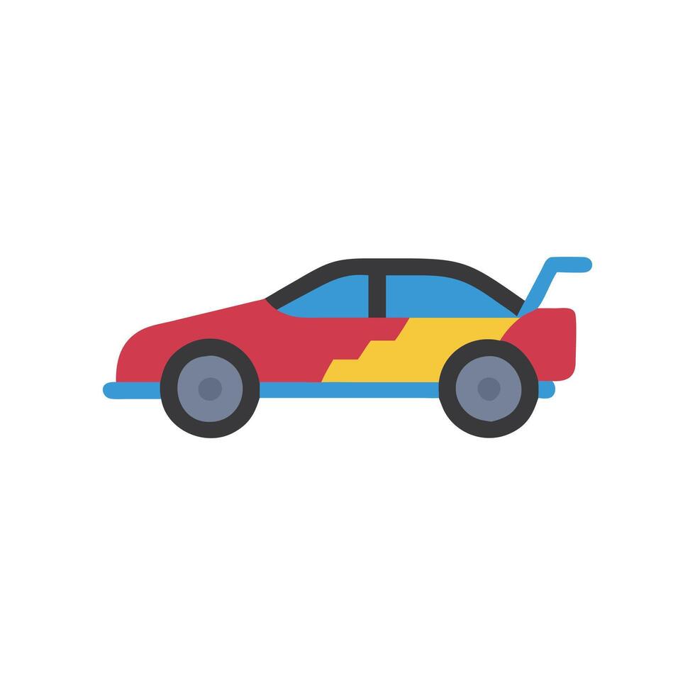 Icon Representation of Speedway Racing vector