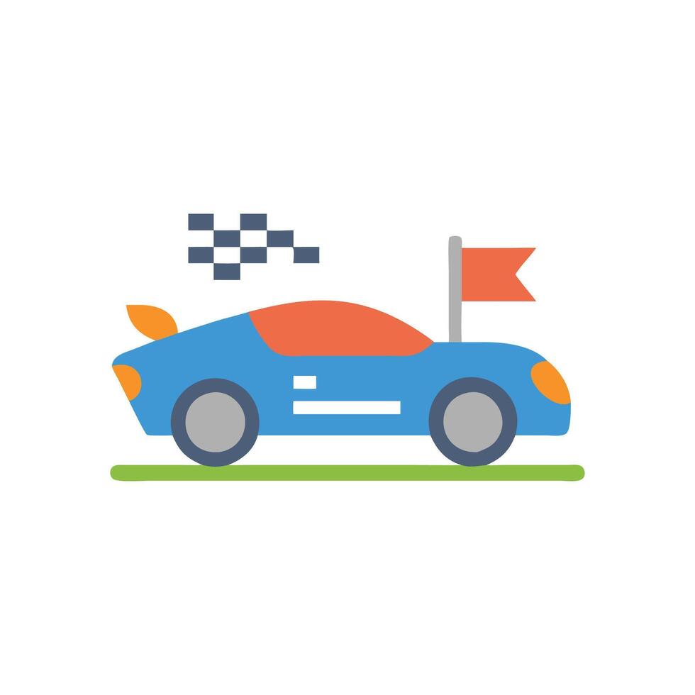 Icon for Sports Car Racing Events vector