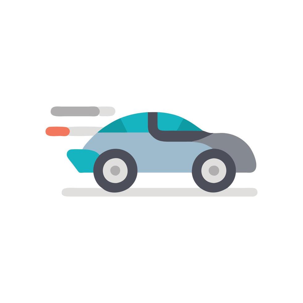 Sports Car Racing Icon for FastPaced Fun vector