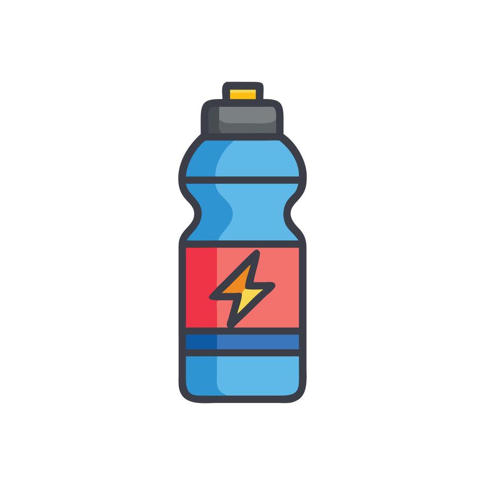 Icon Representation of Sports Energy Drink vector