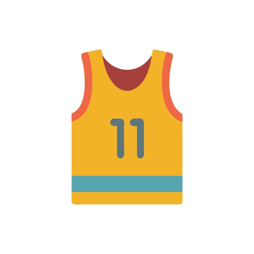 Icon for Sports Jersey Apparel vector