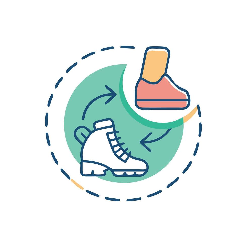 Icon for Sports Recovery Practices vector