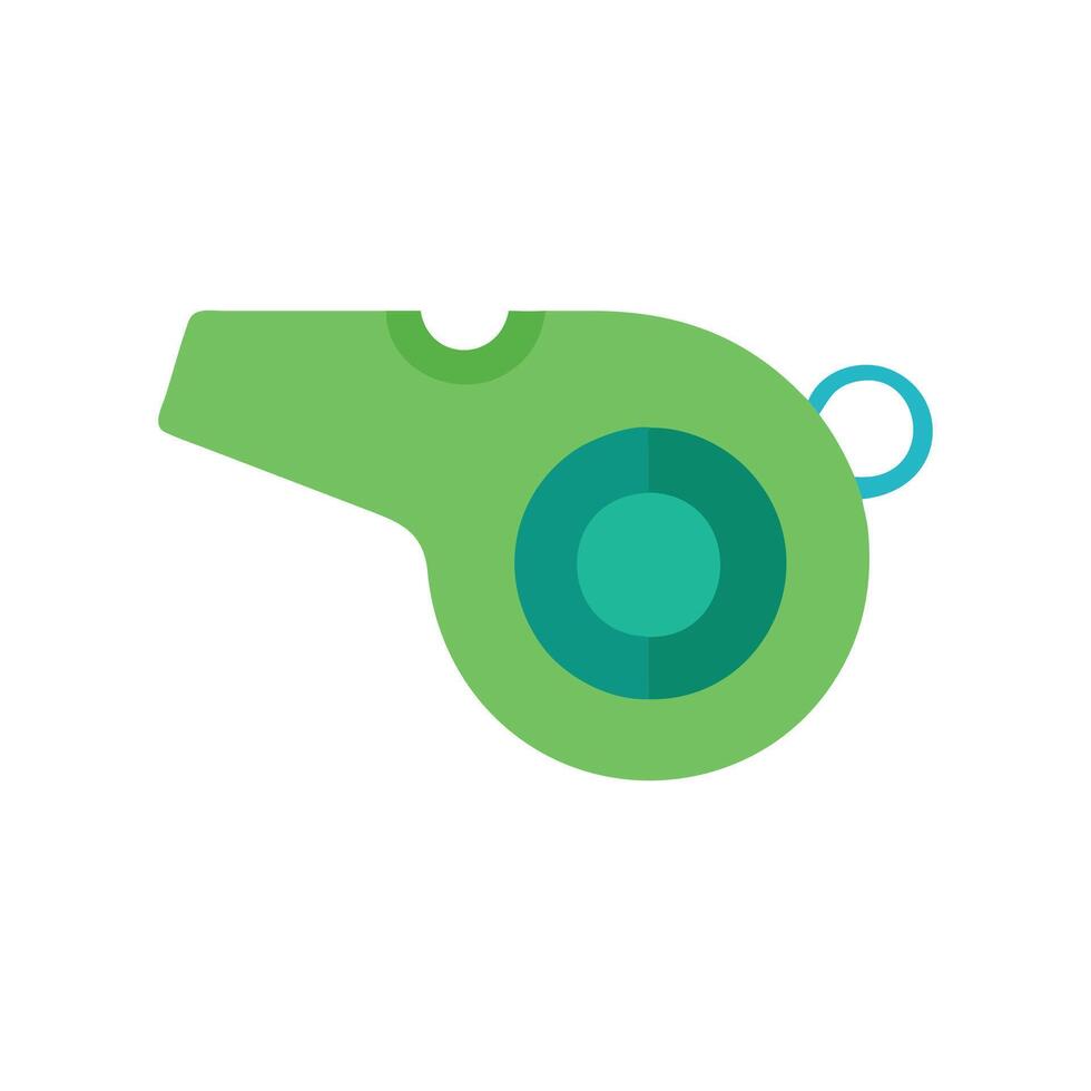 Sports Whistle Icon for Referee Use vector