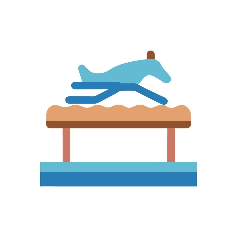Icon for Steeplechase Running Events vector