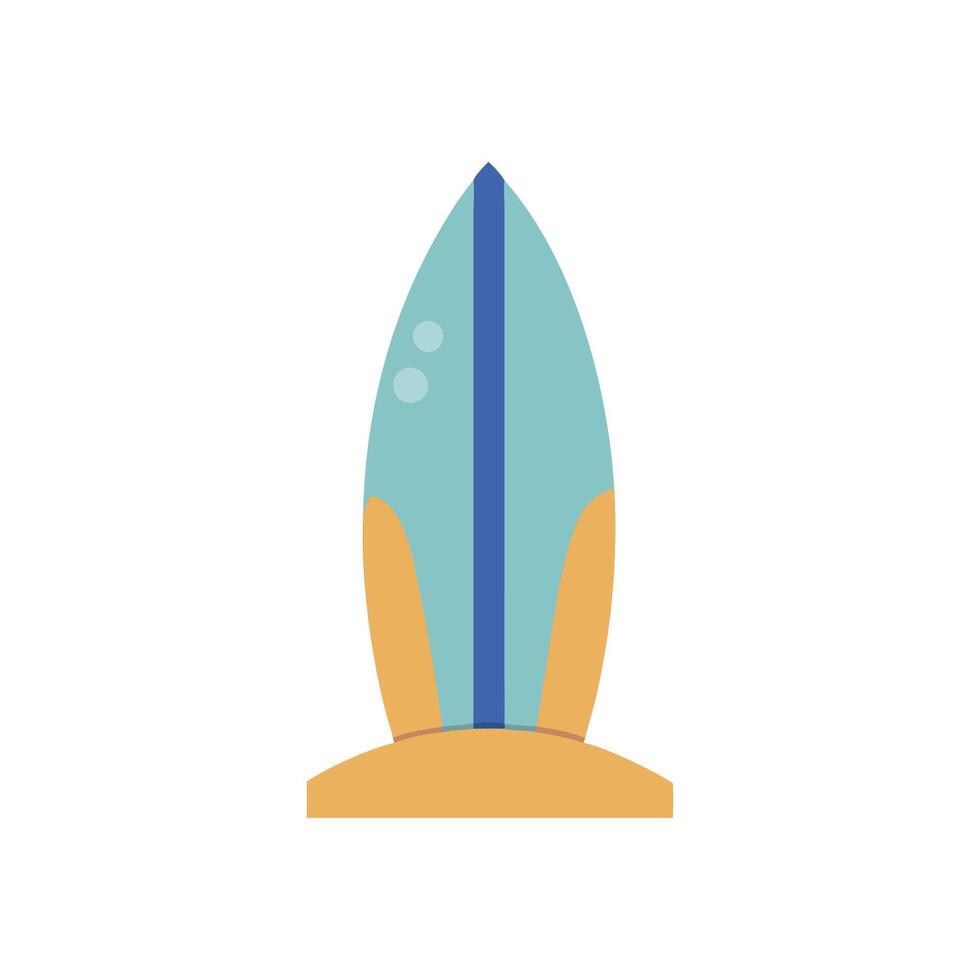 Icon for Surfboard Water Sports vector