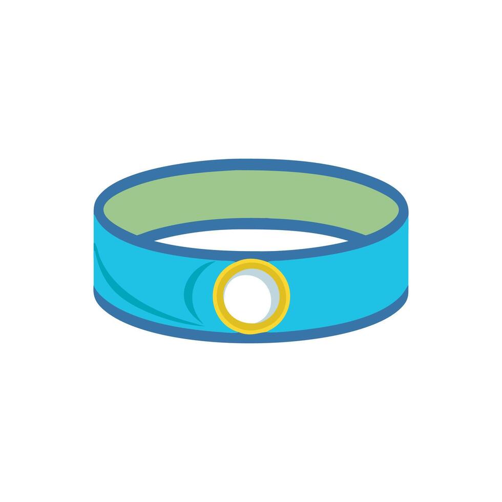 Tennis Wristband Icon for Athletes vector