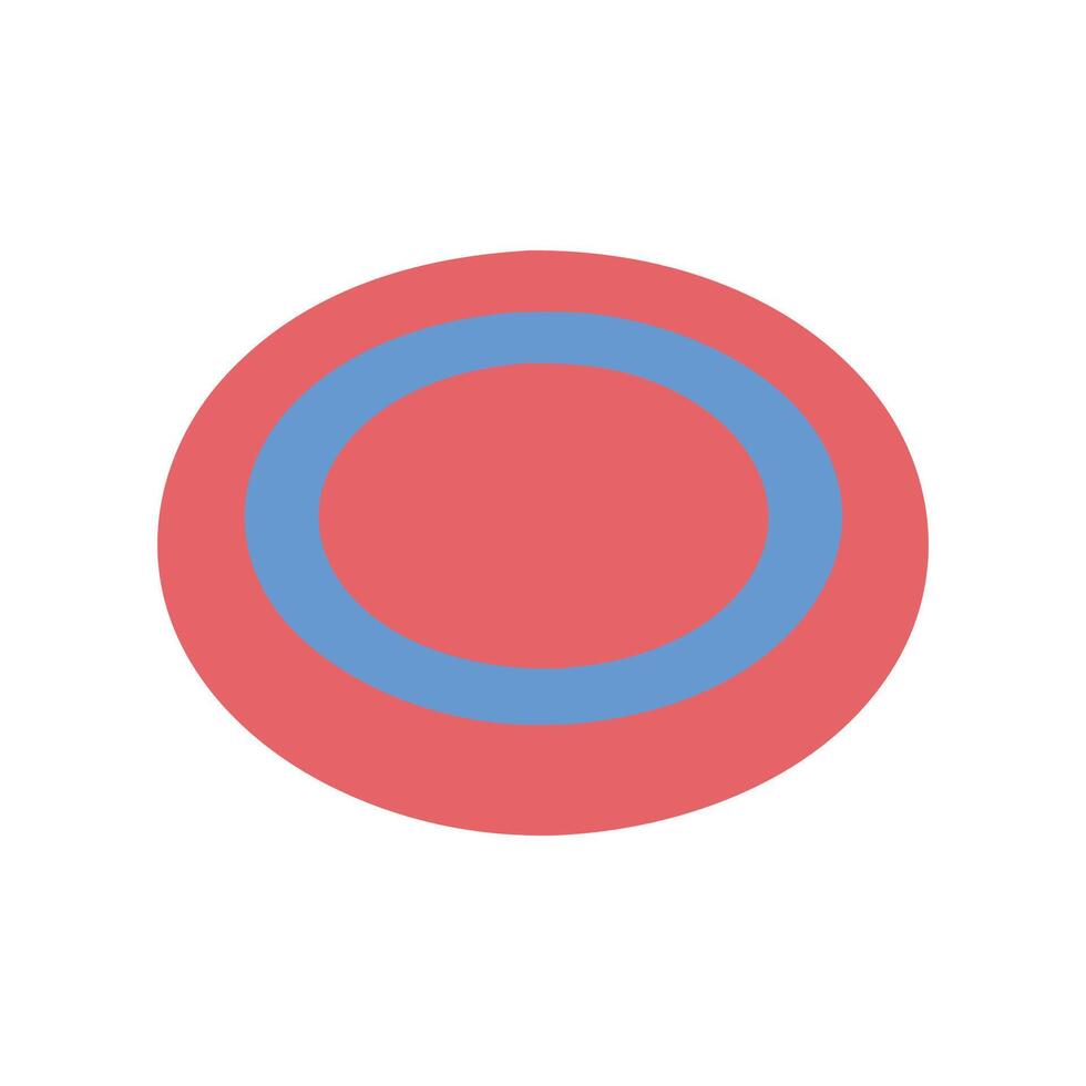 Ultimate Frisbee Icon for Team Spirit vector