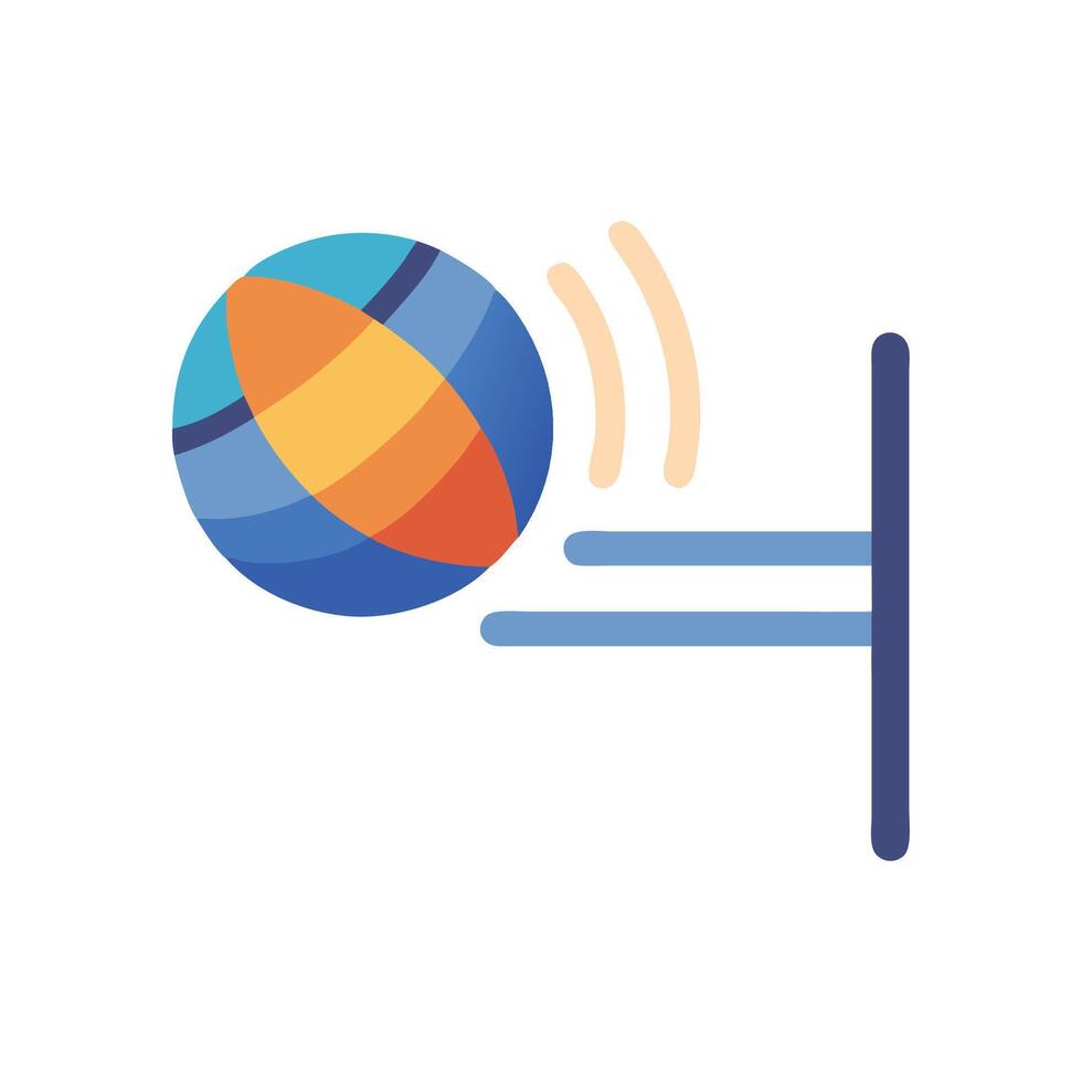 Icon for Volleyball Spike Move vector