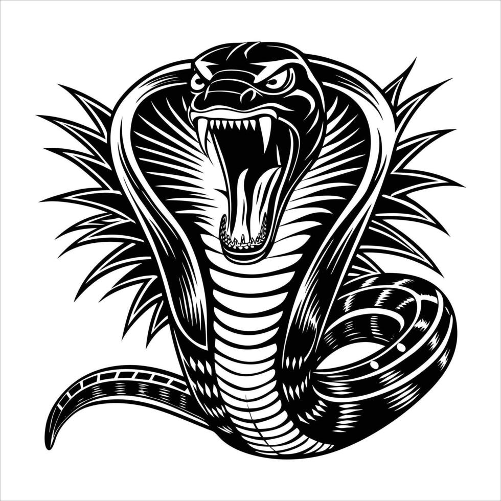 Cobra Snake Art vector