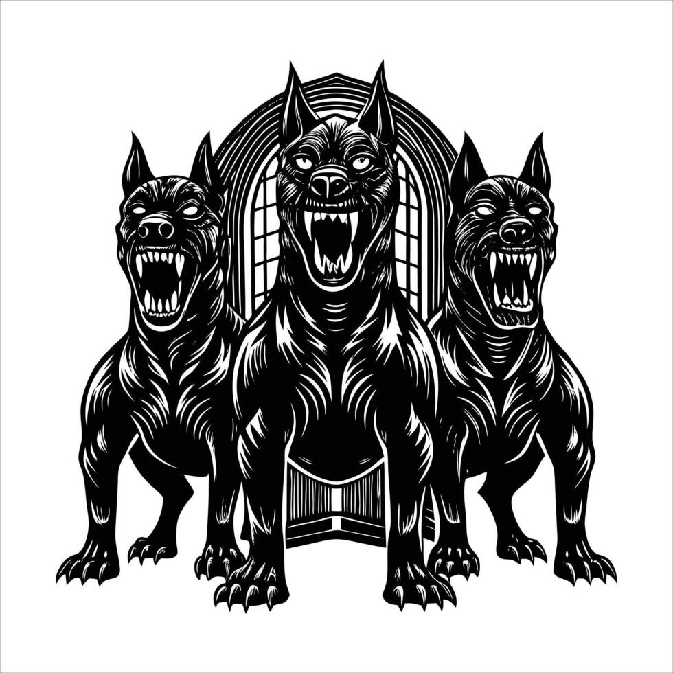 Doberman Logo Royalty- vector