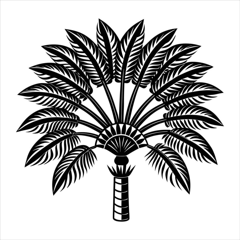 Indoor Palm Tree vector