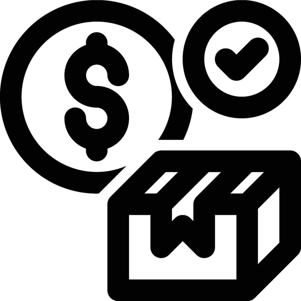 Actual Cost, Actual Price, Fixed Price Outline Icon vector