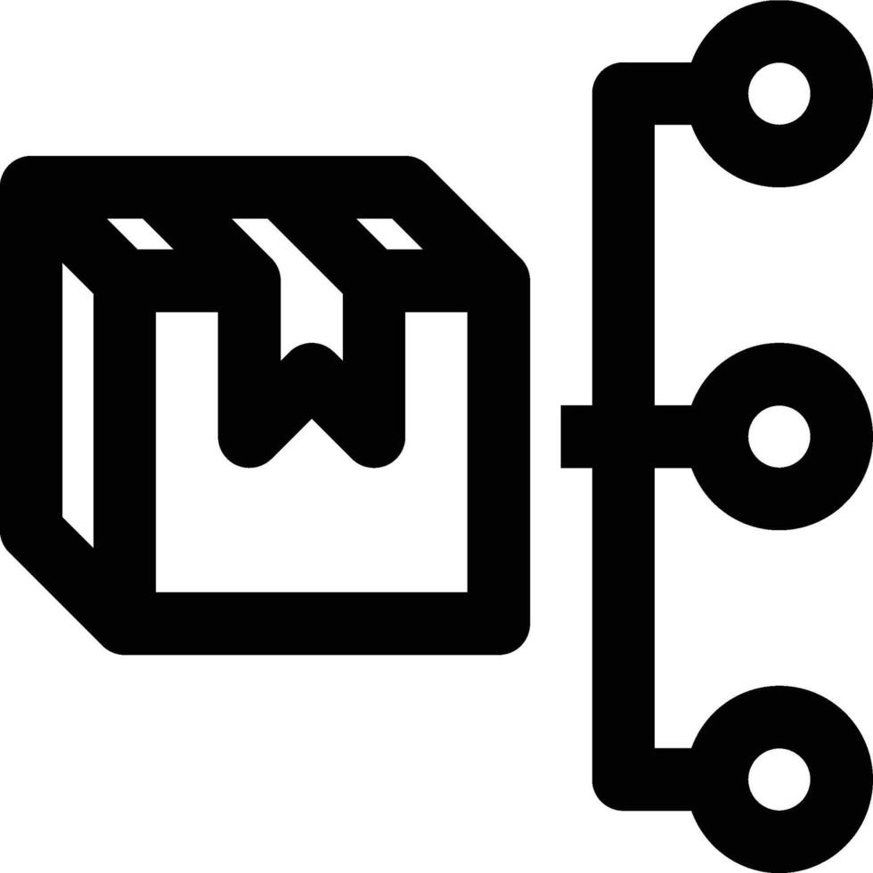 Product Categories, Category, Product Outline Icon vector