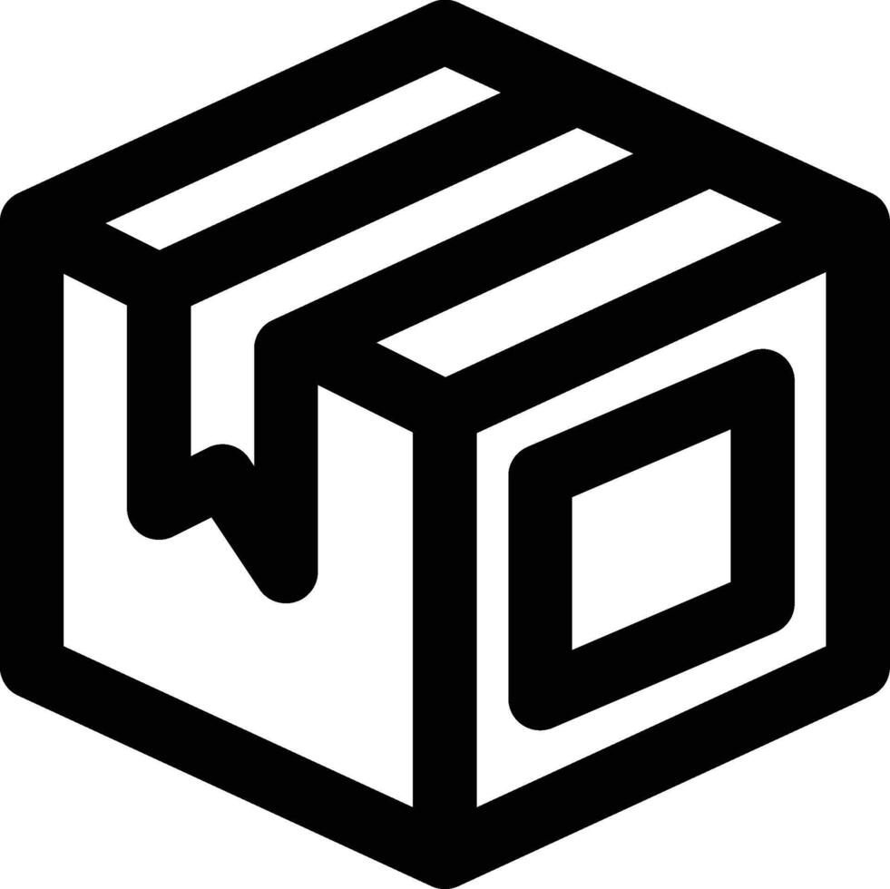 Parcel, Package, Packaging Outline Icon vector