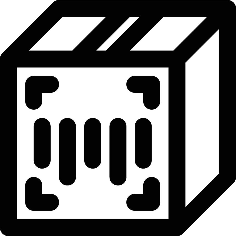 Product Barcode, Bar Code, Barcode Outline Icon vector