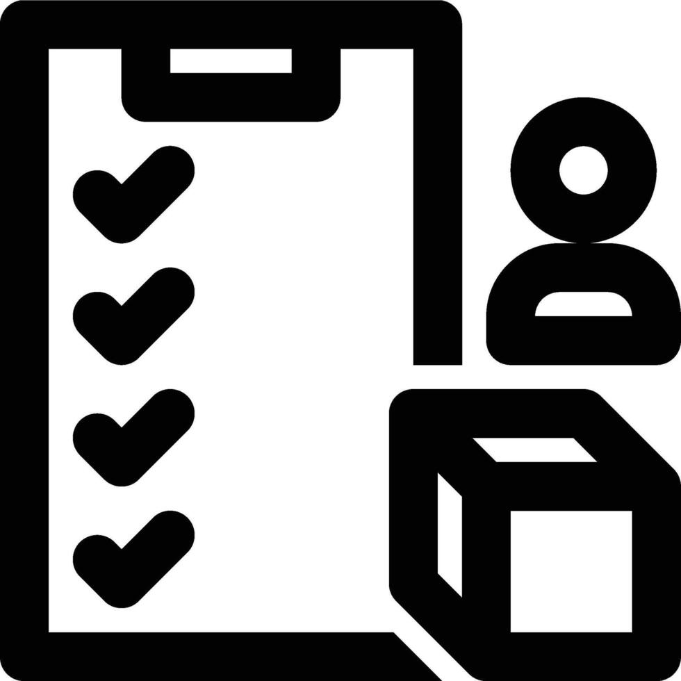 Customer Requirements, User Requirements, Product Management Outline Icon vector